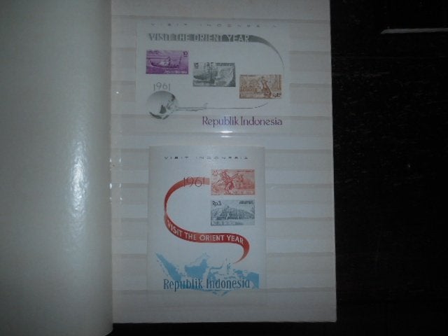 Indonesie blokken vanaf 1961 tot 1977 postfris, Postzegels en Munten, Ophalen of Verzenden, Buitenland