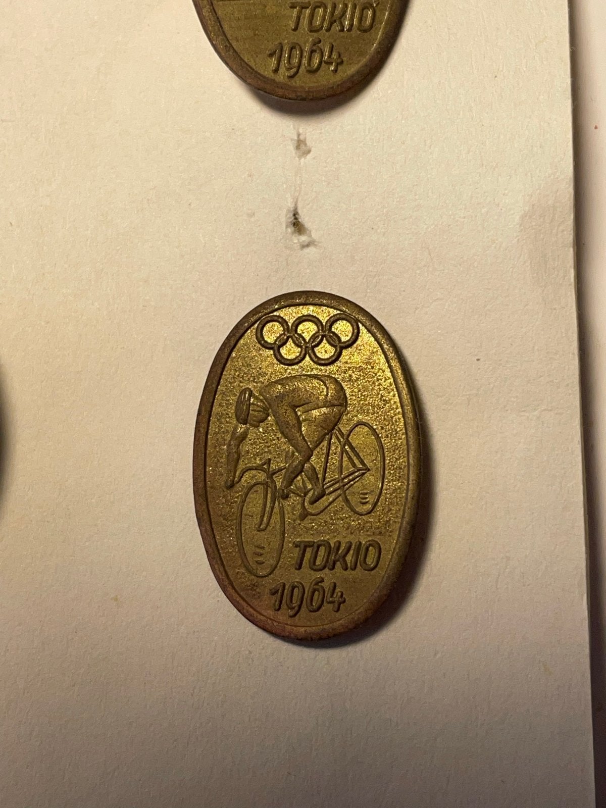4 Speldjes Olympische Spelen Tokio 1964 - Vintage Collectie, Ophalen of Verzenden, Gebruikt, Sport, Speldje of Pin