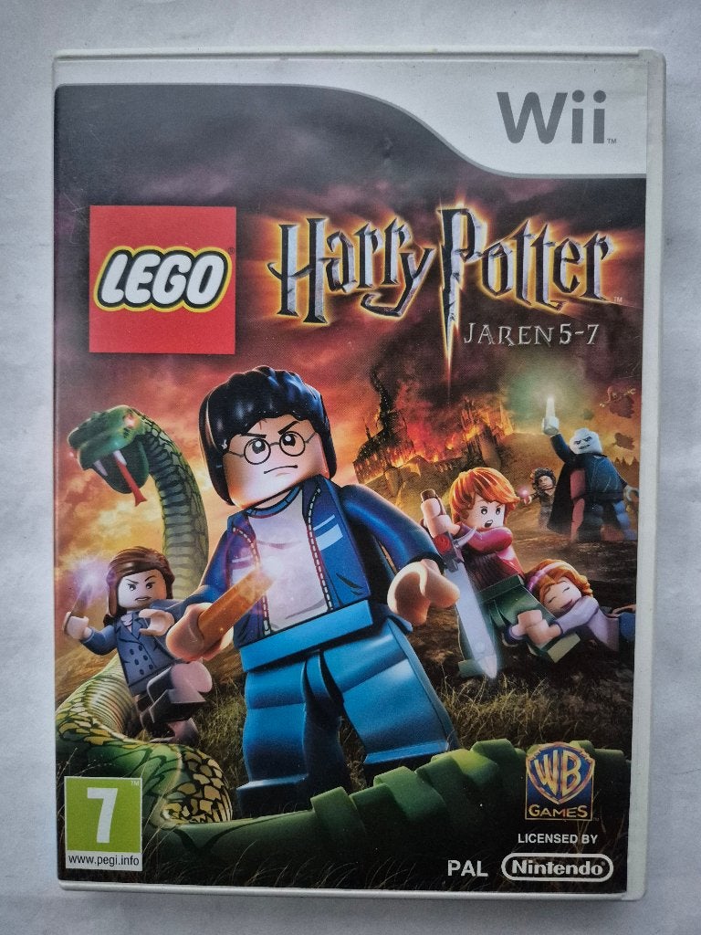lego HARRY POTTER jaren 5-7, Spelcomputers en Games, Games | Nintendo Wii, Avontuur en Actie, Gebruikt, 1 speler, Ophalen of Verzenden
