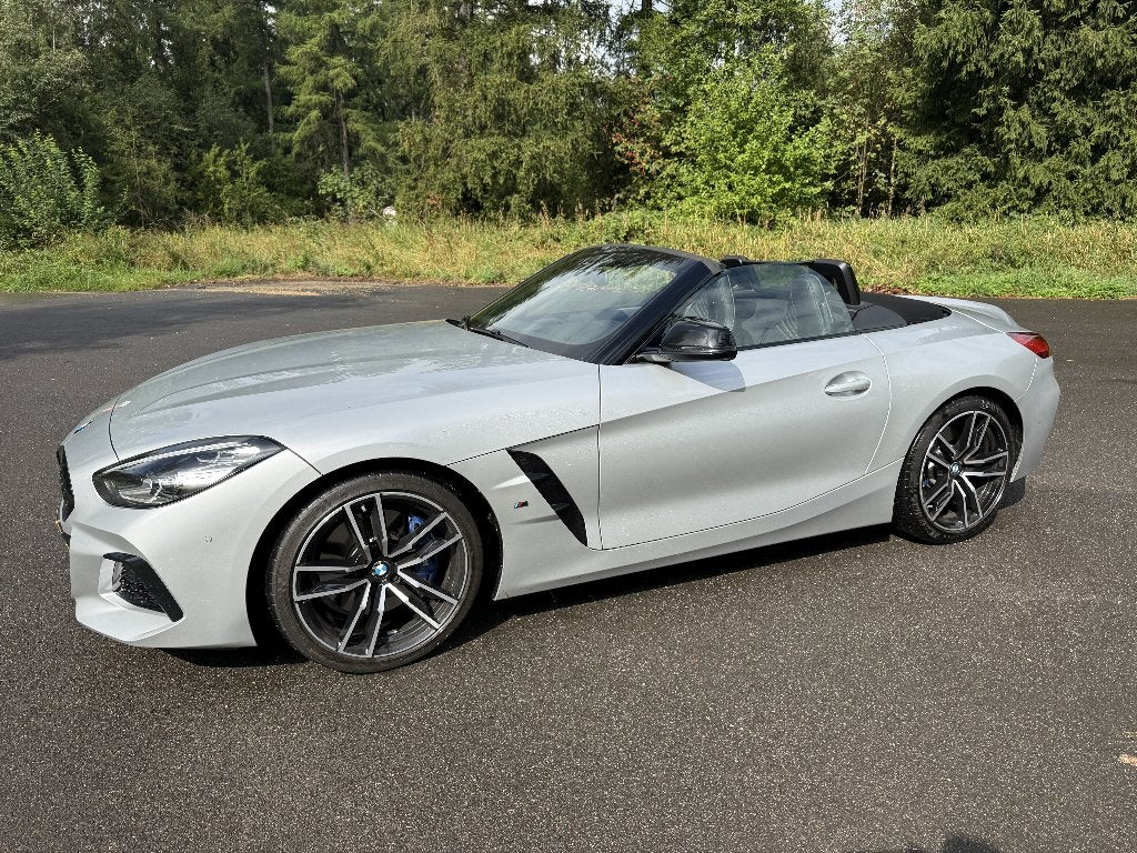BMW Z4 Sdrive30i 258pk bj.2020 met 31.000km kl. zilvergrijs, Auto's, BMW, Automaat, 1998 cc, Achterwielaandrijving, Zwart