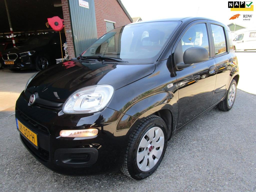 Fiat Panda 0.9 TwinAir Edizione Cool airco cv nieuwstaat, Voorwielaandrijving, Gebruikt, Panda, Zwart