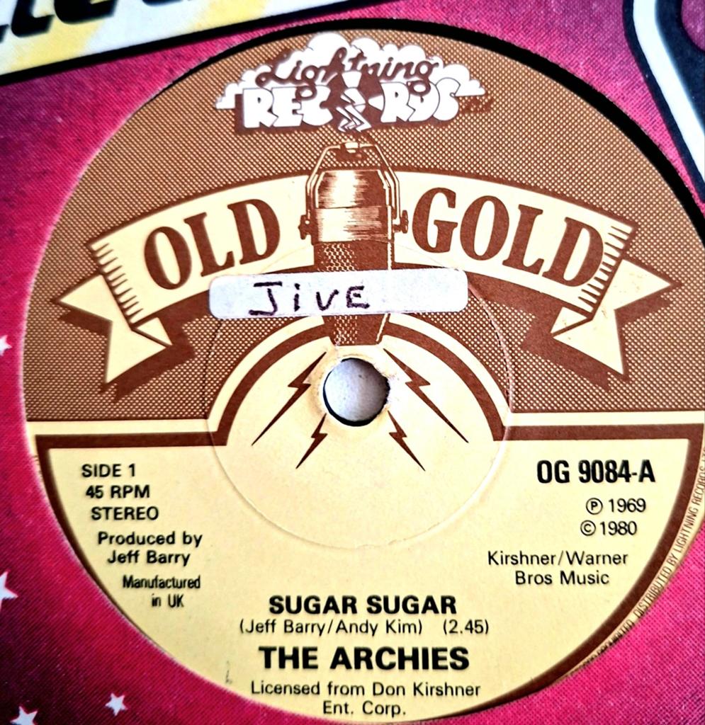 7"/SINGLE  THE ARCHIES - Sugar Sugar/Jingle Jangle, Ophalen of Verzenden, Gebruikt, Pop