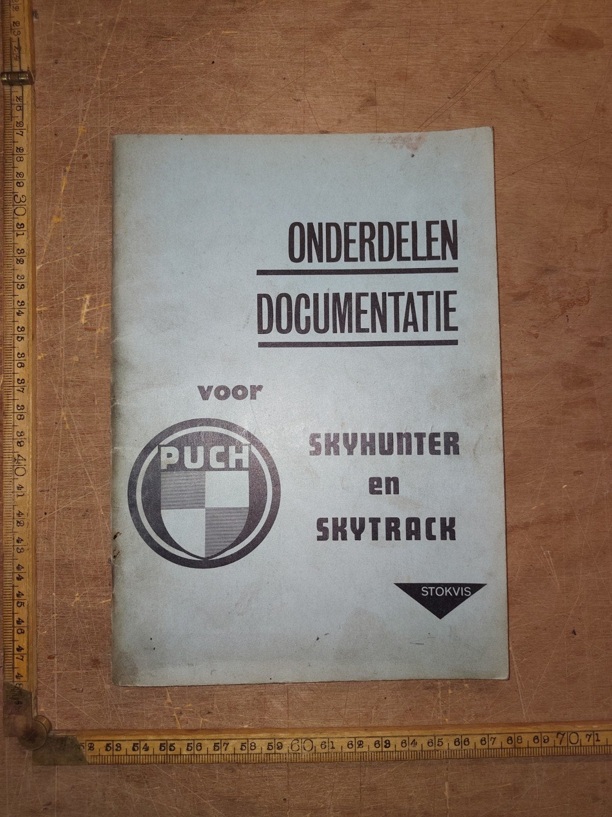 Onderdelen documentatie Puch Skyhunter en Skytrack, Ophalen of Verzenden, Gebruikt