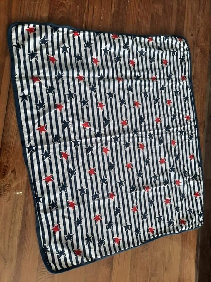 Baby deken met sterren en strepen, Kinderen en Baby's, Wasbaar, Gebruikt, Meerkleurig, Deken