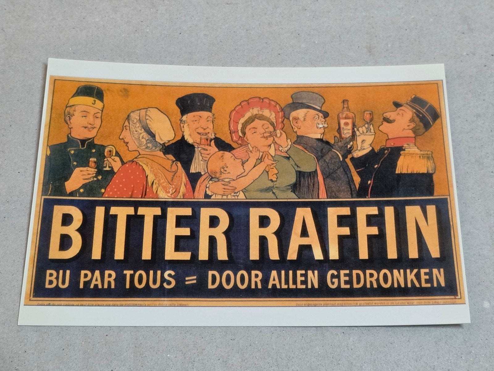 Bitter Raffin Jenevermuseum Hasselt Ansichtkaart, Ophalen of Verzenden