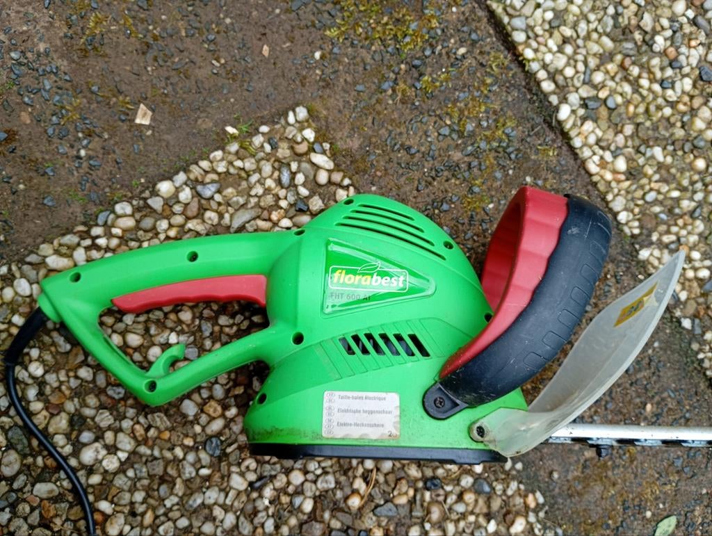Elektrische heggenschaar Florabest, Tuin en Terras, Heggenscharen, Ophalen, Gebruikt, Elektrisch