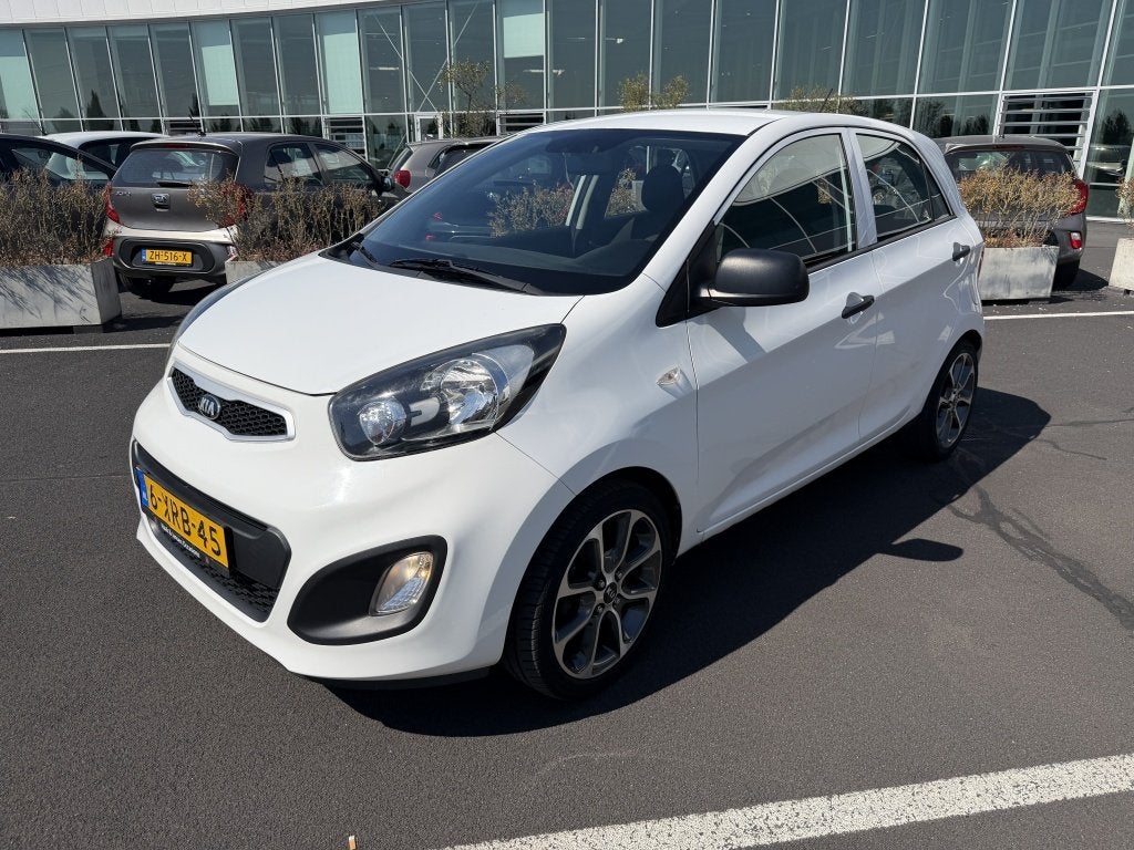Kia Picanto 1.0 CVVT Airco (bj 2012), Voorwielaandrijving, Euro 5, Stof, Gebruikt