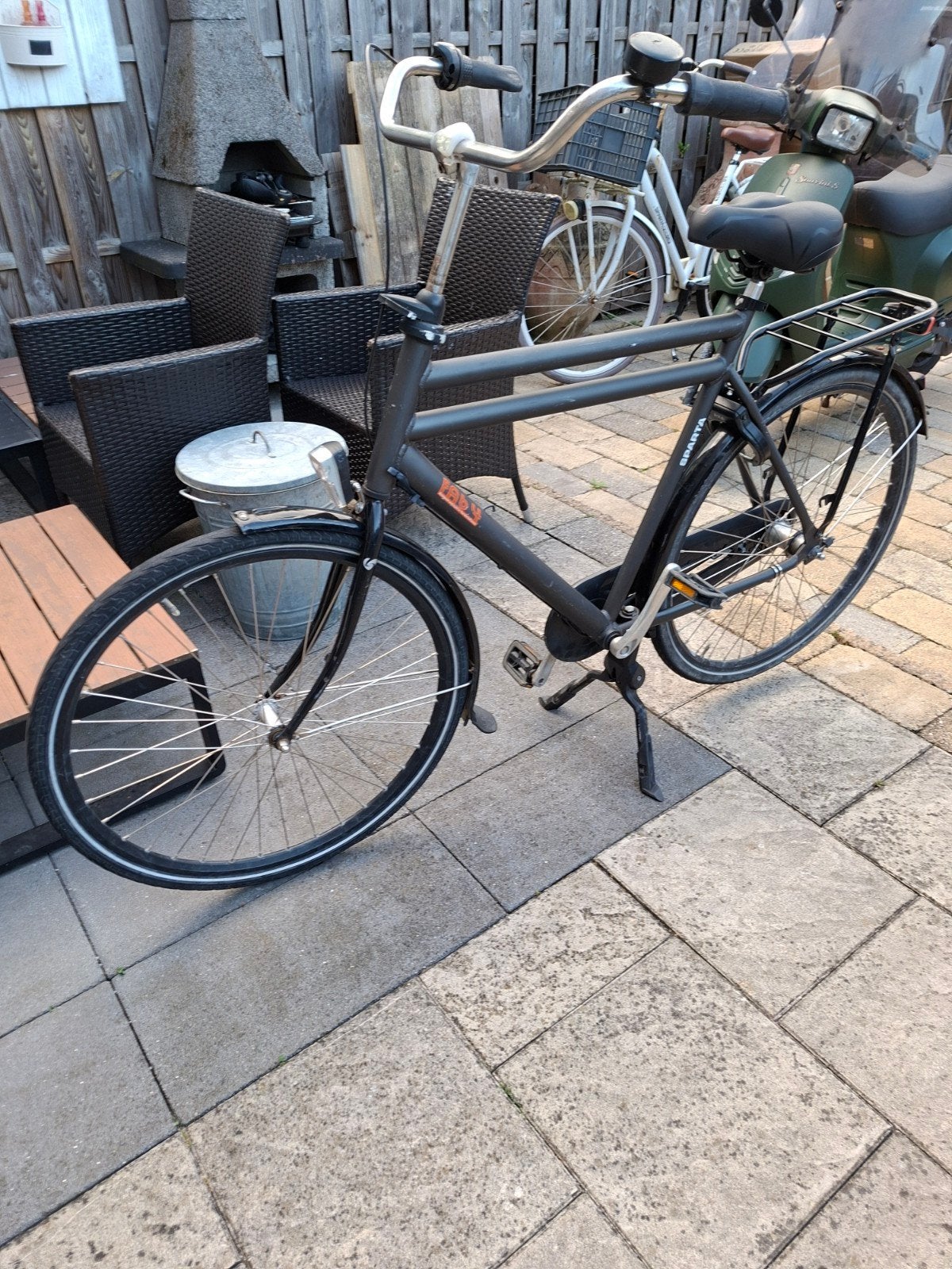 Sparta herenfiets, Fietsen en Brommers, Fietsen | Heren | Herenfietsen, Terugtraprem, Sparta, Gebruikt, Versnellingen