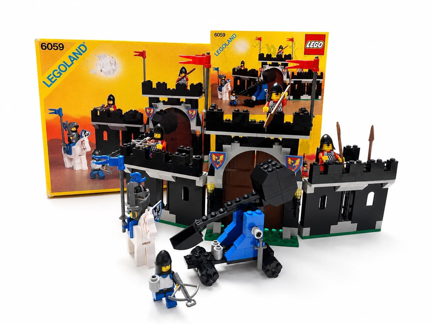 LEGO 6059 Knight’s Stronghold – Vintage Castle – Compleet, Ophalen of Verzenden, Zo goed als nieuw
