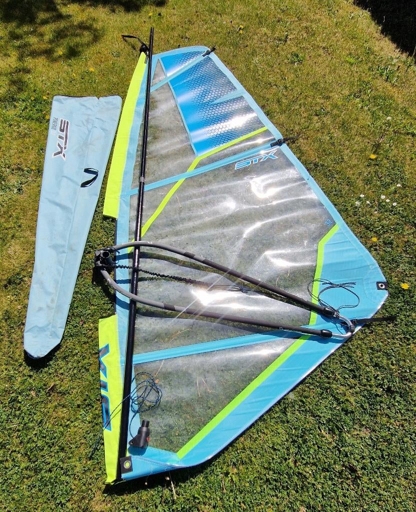 Kindersurfzeil STX Powerkid 3.2, Ophalen, Zo goed als nieuw, Complete set, Met draagtas