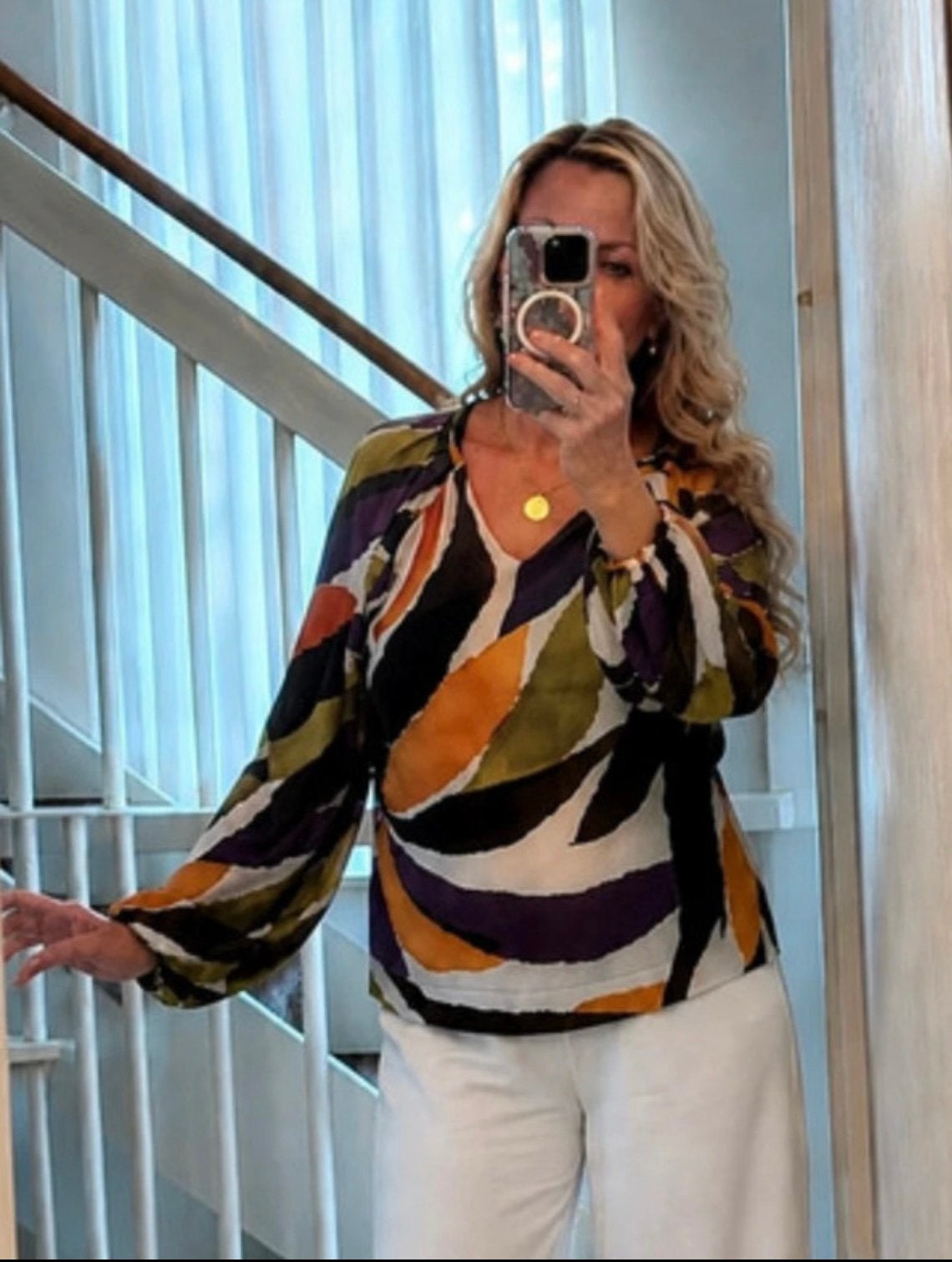 Nieue Studio Anneloes Prachtige Printblouse S / M, Ophalen of Verzenden, Nieuw, Maat 38/40 (M), Overige kleuren