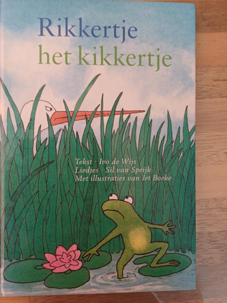 Rikkertje het kikkertje . Ivo de Wijs / Jet Boeke, Boeken, Fictie algemeen, S. van Speijk; Ivo de Wijs, Ophalen of Verzenden, Zo goed als nieuw