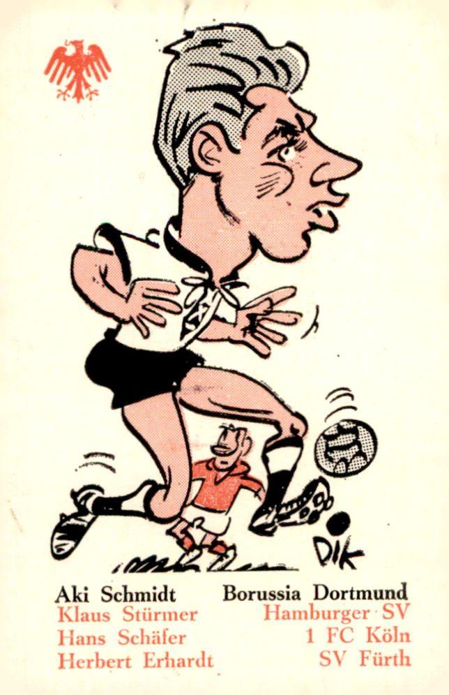 Aki Schmidt Borussia Dortmund Monty Dik Bruynesteyn, Verzenden, Zo goed als nieuw, Buitenlandse clubs, Poster, Plaatje of Sticker