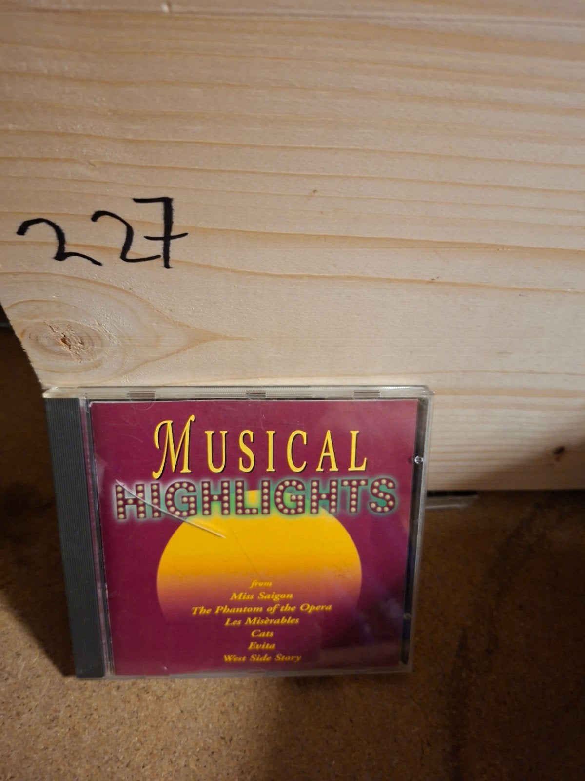 Musical Highlights CD - Miss Saigon, Phantom of the Opera, Musical, Ophalen of Verzenden, Gebruikt, Album
