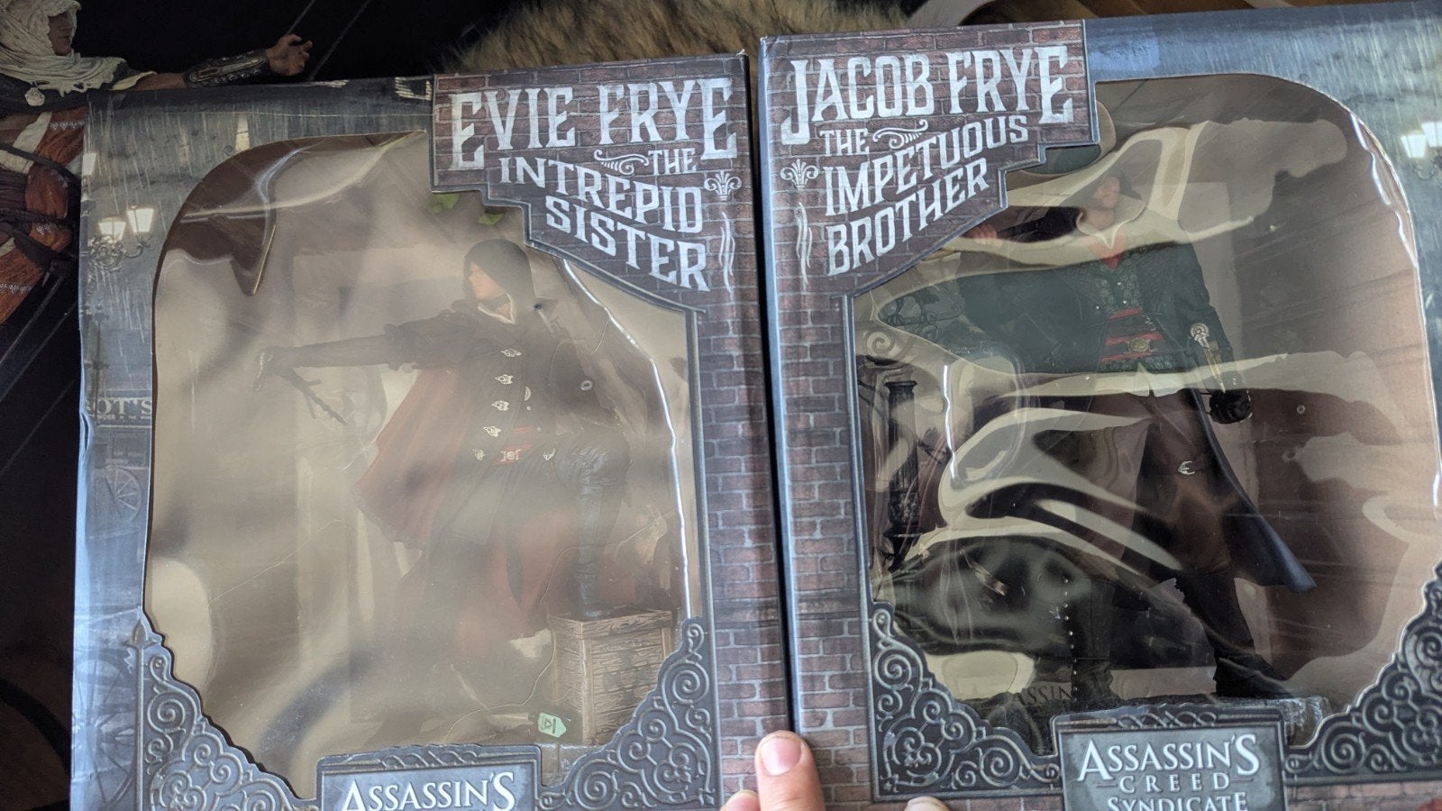 Assassin's Creed Syndicate: Jacob & Evie Frye Figuren, Verzamelen, Beelden en Beeldjes, Ophalen of Verzenden, Zo goed als nieuw