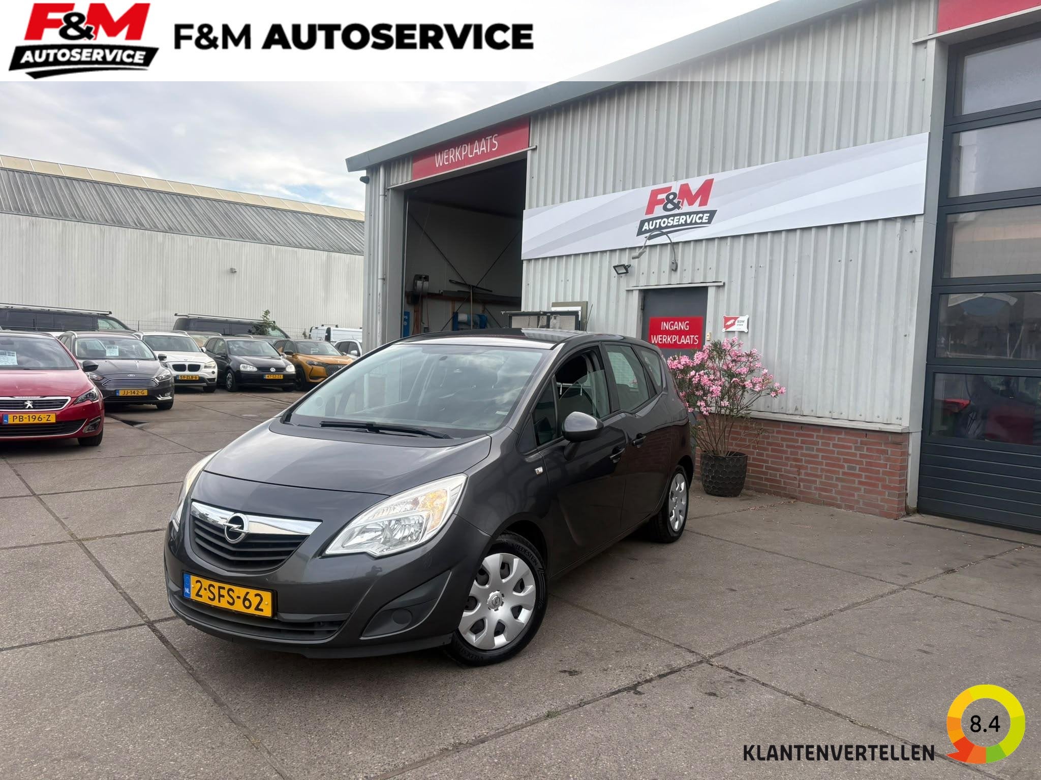 Opel Meriva 1.4 Turbo Edition Airco, cruise, trekhaak, Auto's, Opel, Voorwielaandrijving, Euro 5, Stof, Gebruikt