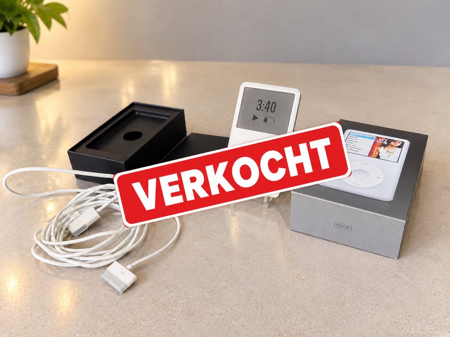 iPod classic 80GB 6th gen. (Goede accu en HDD), 40 GB en meer, Gebruikt, Classic, Ophalen of Verzenden