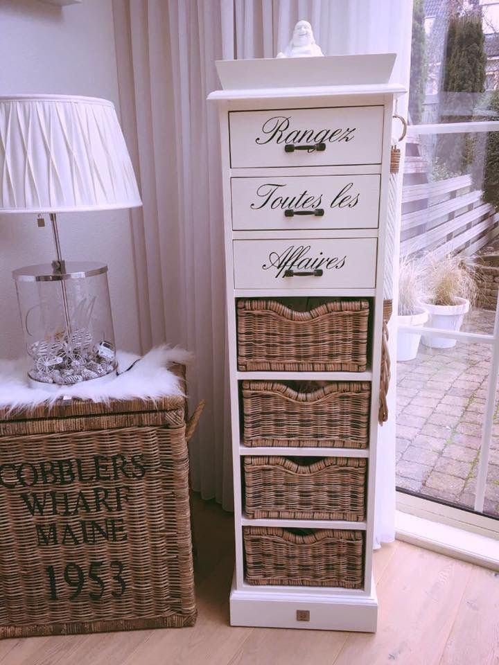 Gezocht: Riviera Maison rangez toutes les affaires kast, Ophalen, Gebruikt, 50 tot 100 cm, 3 of 4 laden