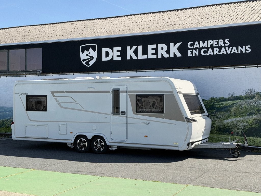 Eriba Nova S 620 (bj 2018), Caravans en Kamperen, Caravans, Kachel, Bedrijf, Info@deklerkcaravans.nl, Eriba