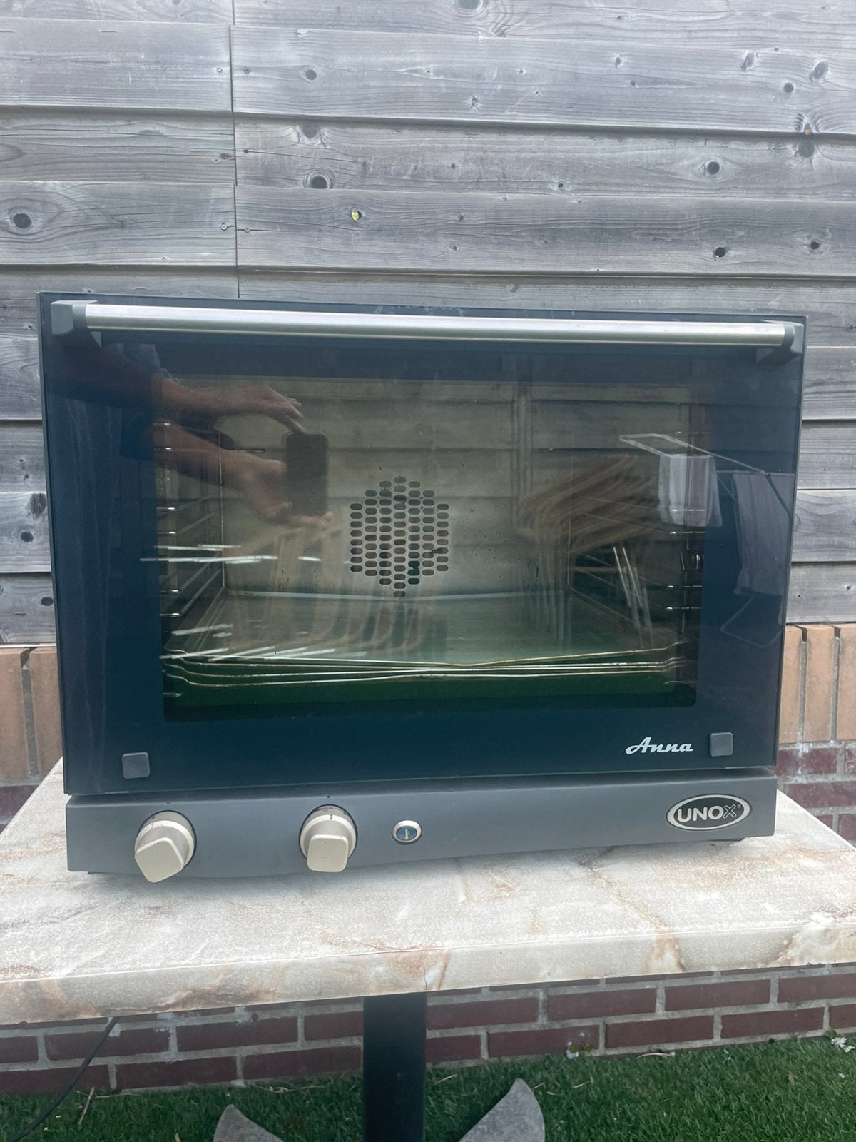 UNOX Anna heteluchtoven – 4 bakplaten – €350, Ophalen, Zo goed als nieuw