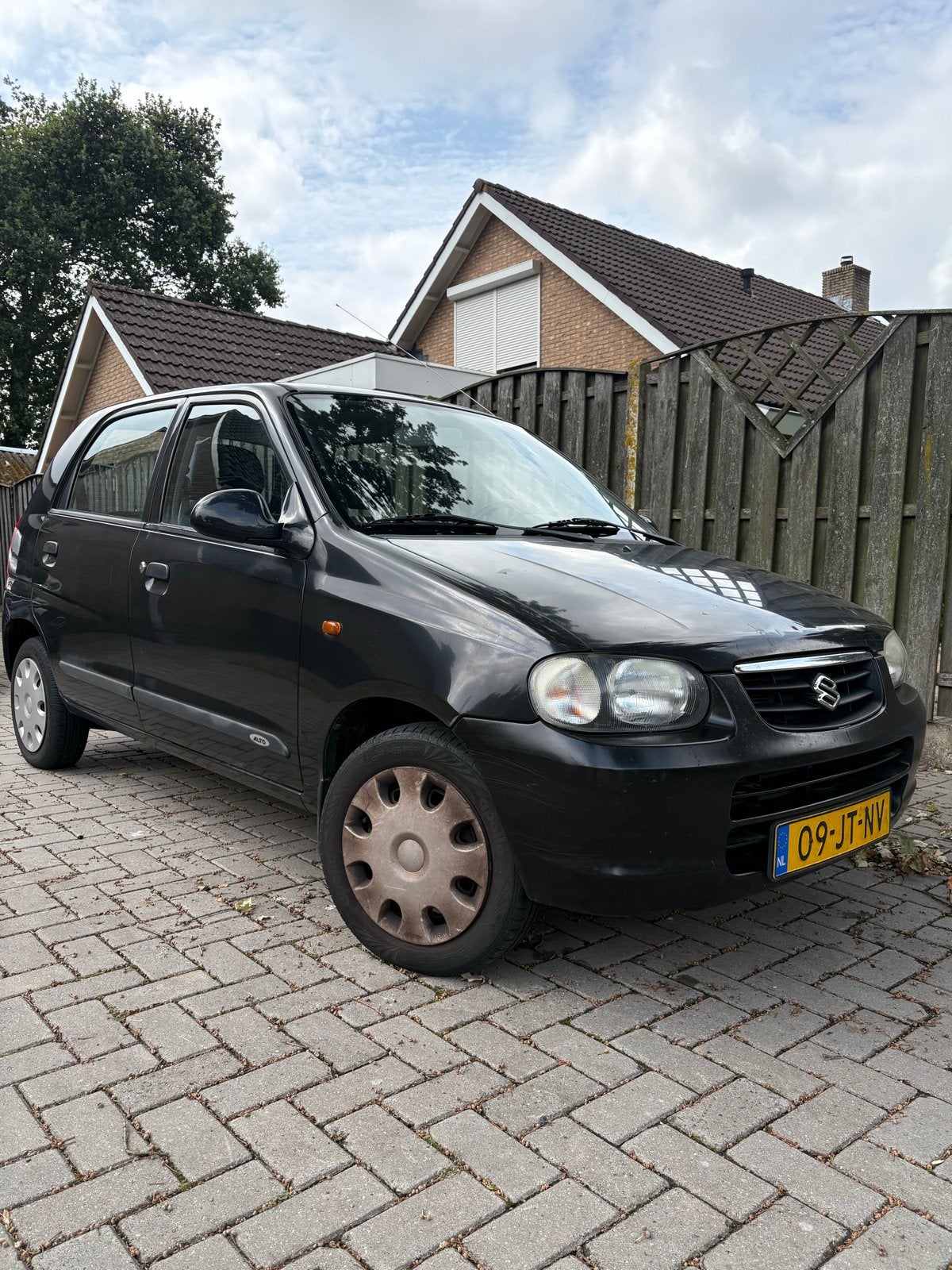 Suzuki Alto 1.1 AUT 2002/ apk sep 2027!, Auto's, 4 cilinders, 4 stoelen, Zwart, Origineel Nederlands