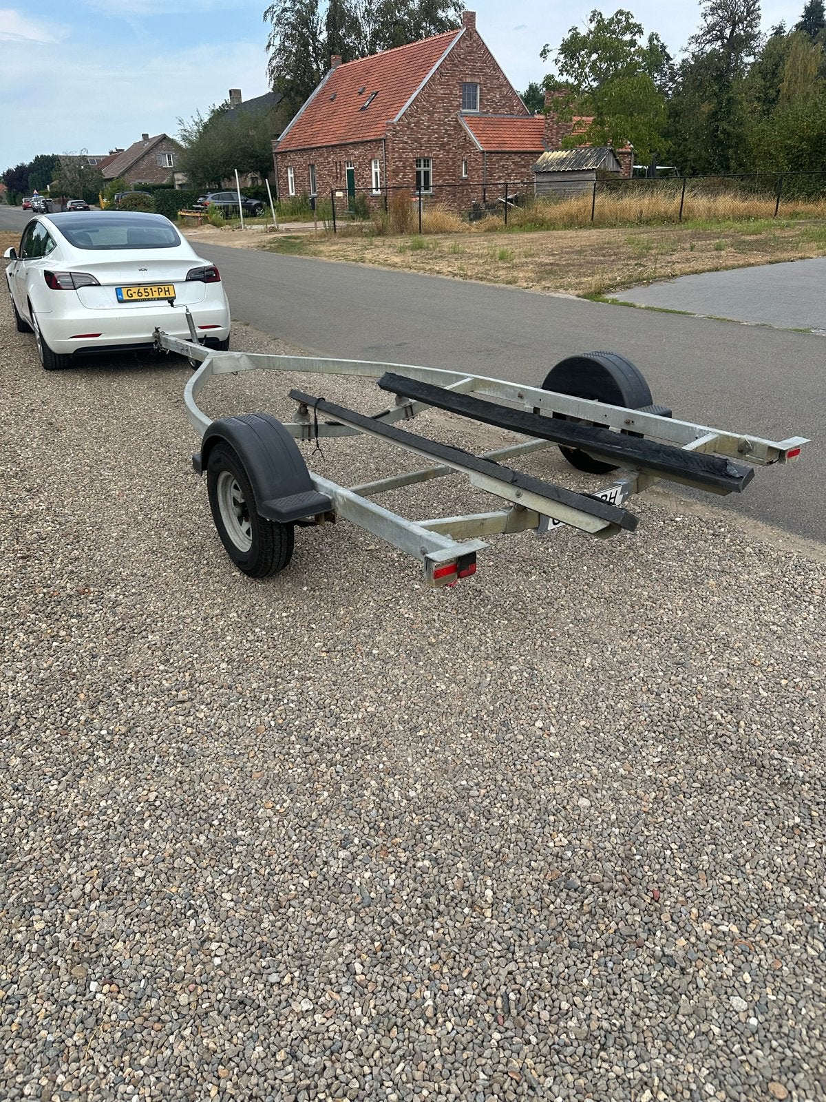 Robuuste trailer, Ophalen, Gebruikt, Overige typen
