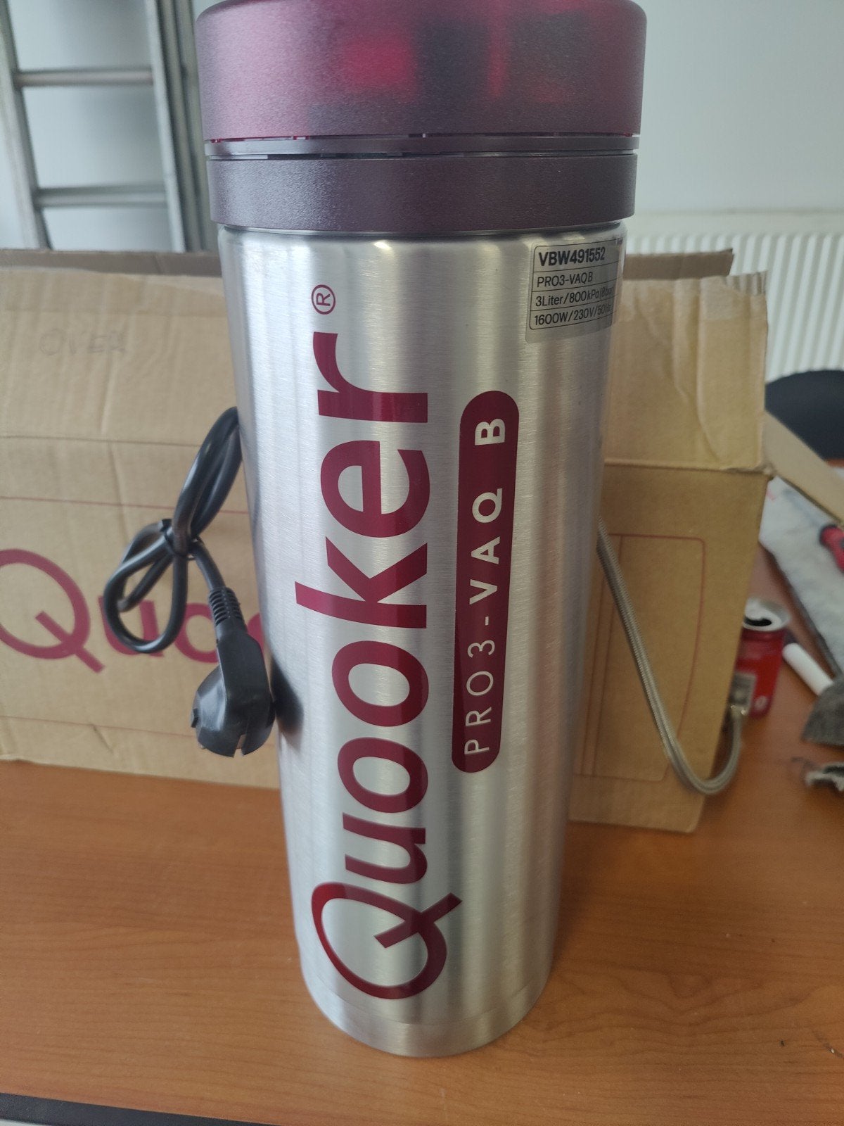 Quooker Pro3 Reservoir (Hagel nieuw), Ophalen of Verzenden, Nieuw, 25 tot 50 cm, Minder dan 100 cm