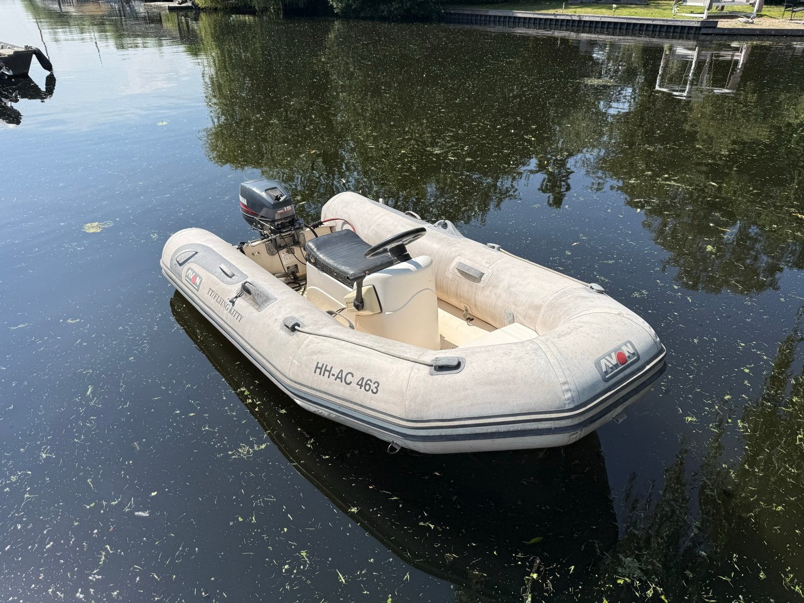 Avon Rover 3.10 RIB met Yamaha 15pk en buddyseat, Watersport en Boten, Avon, 15 pk, Dafen, Llanelli, carmarthenshire, SA 14 8NA Verenigd koninkrijk