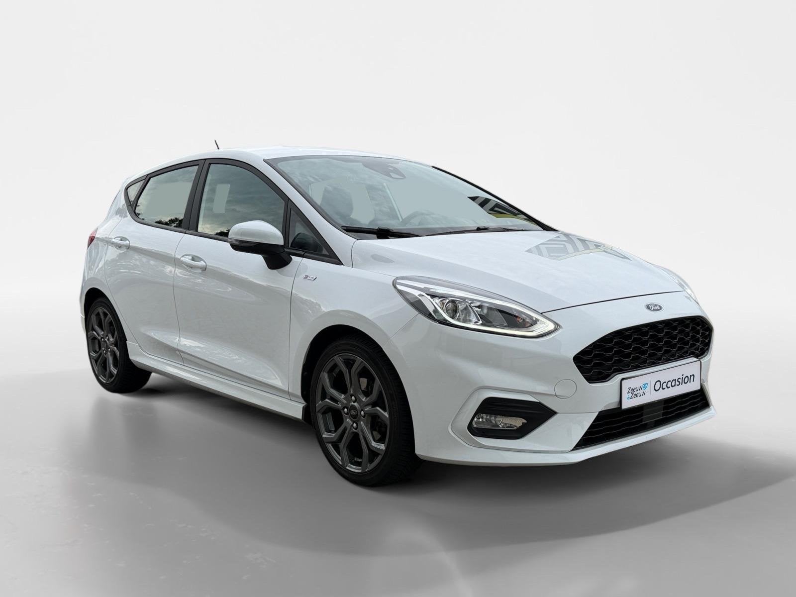Ford Fiesta 95PK EcoBoost ST-Line | Keyless | Lichtmetalen V, 12 maanden, Stof, Gebruikt, Euro 6