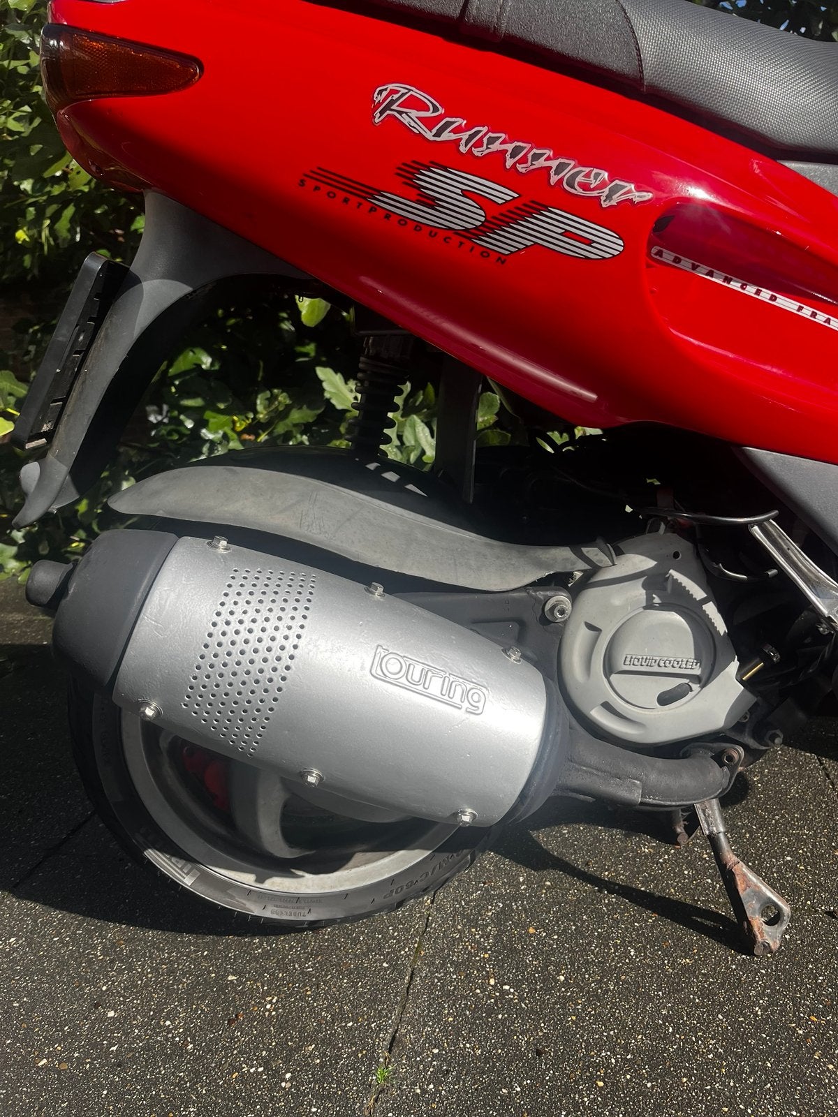 Leovince touring uitlaat 125/180cc, Ophalen of Verzenden, Zo goed als nieuw, Uitlaat