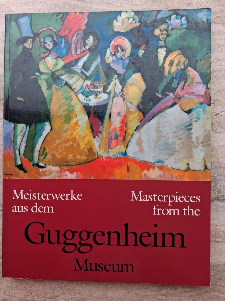 Meesterwerken uit het Guggenheim Museum, Ophalen of Verzenden, Zo goed als nieuw, Schilder- en Tekenkunst, Diverse auteurs