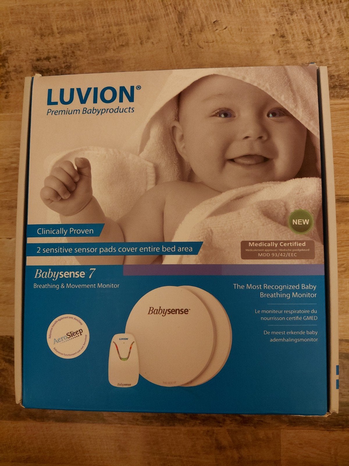 Babysense 7 Ademhalingsmonitor - in doos, Ophalen of Verzenden, Nieuw, Minder dan 100 meter