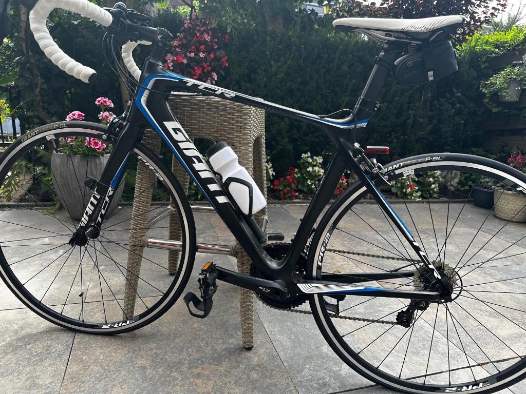 Giant herensportfiets, Ophalen, Vering, Velgrem, Giant
