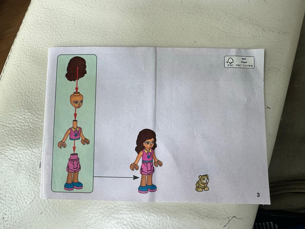 Lego Friends set olivia’s hamster speelplaats 41383, Gebruikt, Lego, Friends, Ophalen of Verzenden