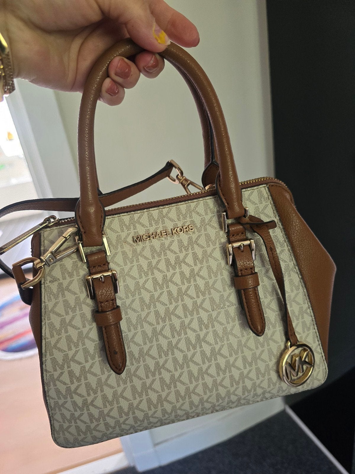 Michael Kors-tas, Ophalen of Verzenden, Zo goed als nieuw, Zwart, Handtas