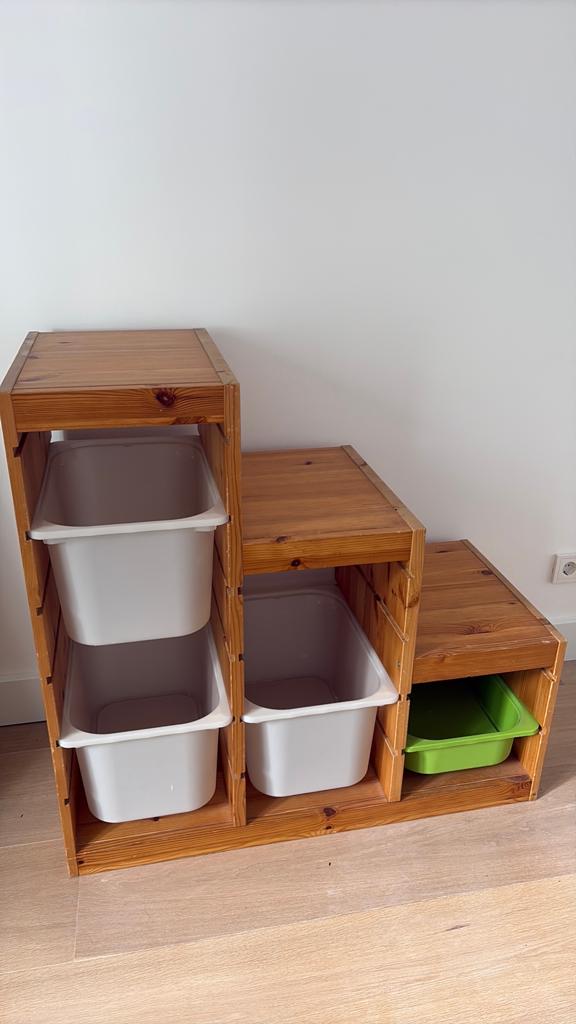 Ikea TROFAST opbergmeubel, Ophalen, 50 tot 100 cm, 3 of 4 laden, Minder dan 100 cm