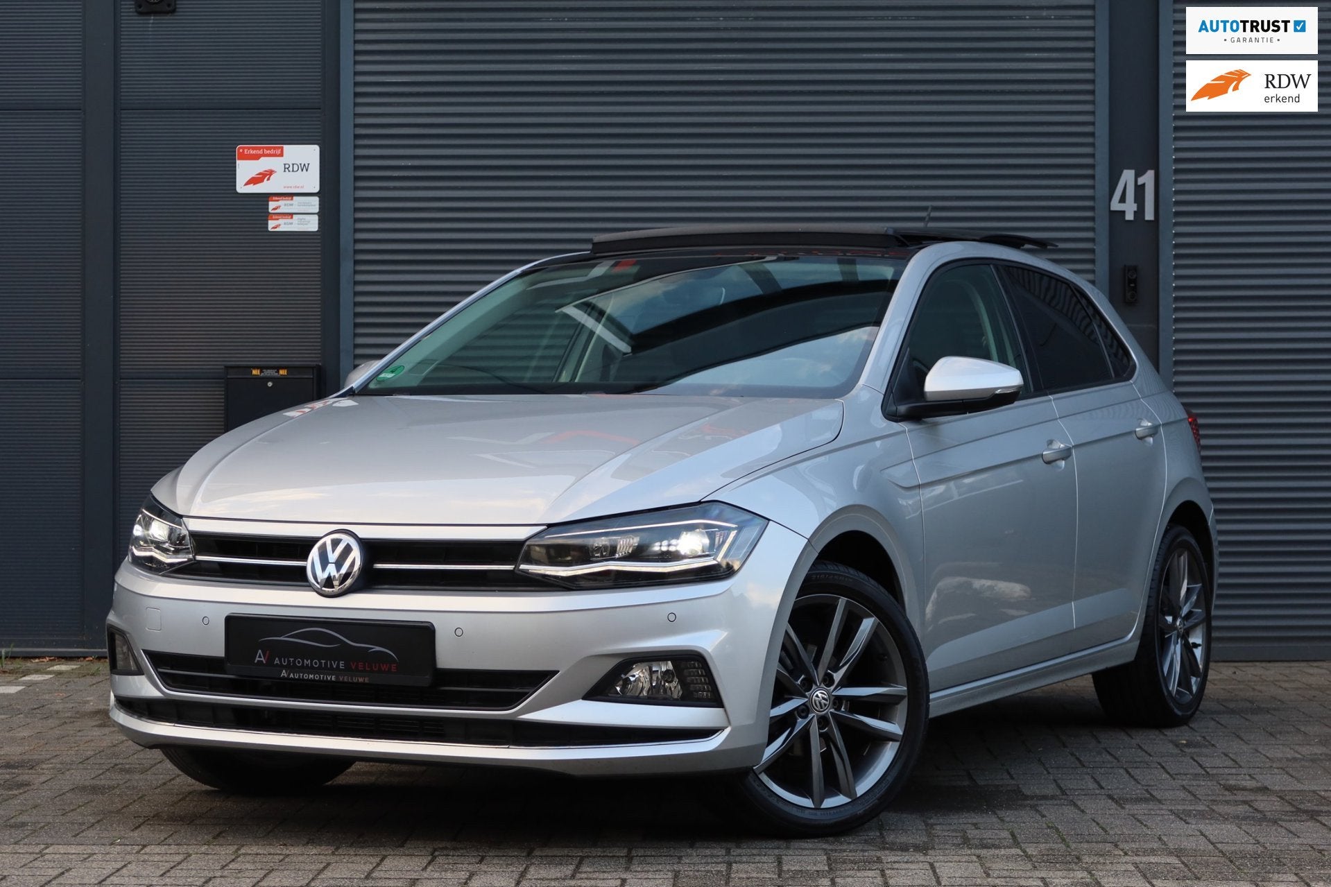 Volkswagen Polo 1.0 TSI Highline PANO|LED|Carplay|Clima|17"|, Auto's, Voorwielaandrijving, Dealer onderhouden, Stof, Gebruikt