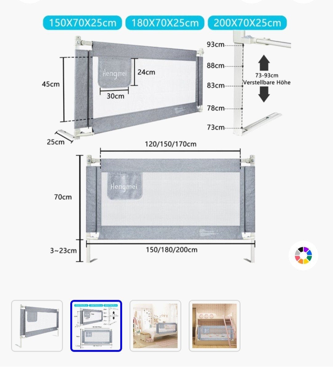 Bedhekje - Veiligheid voor Kinderen, Ophalen, Zo goed als nieuw, Minder dan 140 cm, Minder dan 70 cm