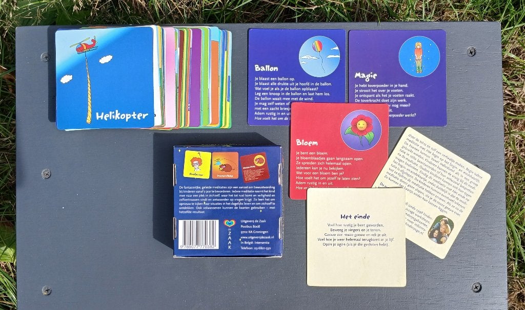 Foto 16 van Grote set kinder(yoga & coaching)-kaarten: 8 complete sets