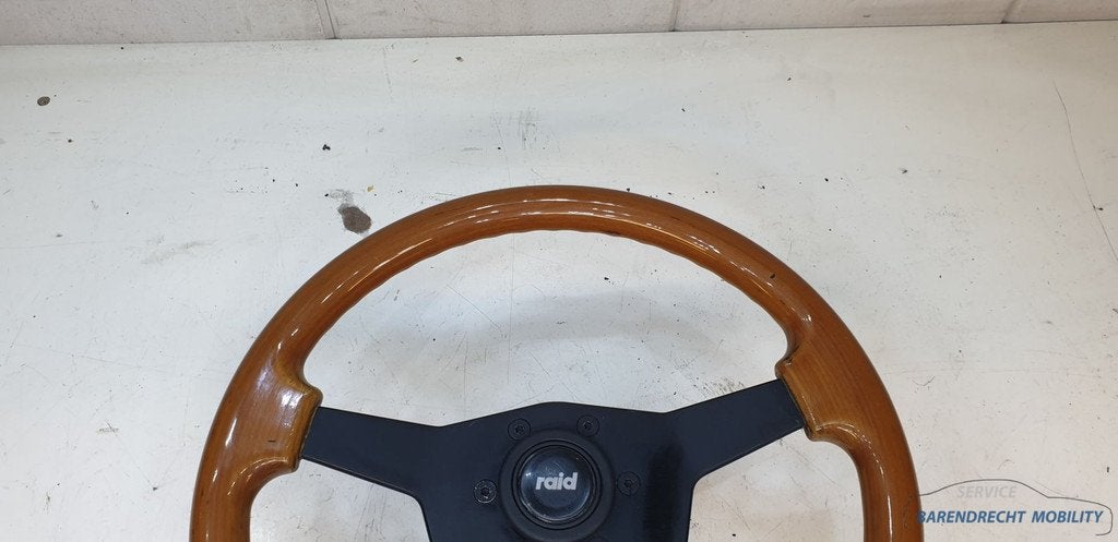 Retro Raid Houten sport stuur W201 W124 stuurnaaf 4DKBA70075, Auto-onderdelen, Interieur en Bekleding, Gebruikt, Mercedes-Benz AG