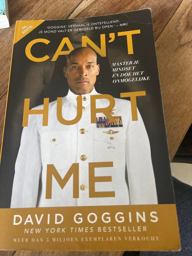 Can't Hurt Me - David Goggins (NL editie), Ophalen of Verzenden, Zo goed als nieuw