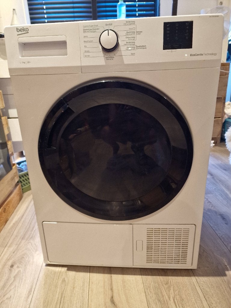 Beko warmtepomp droger eco gentle, Ophalen, 6 tot 8 kg, Overige typen, Zo goed als nieuw