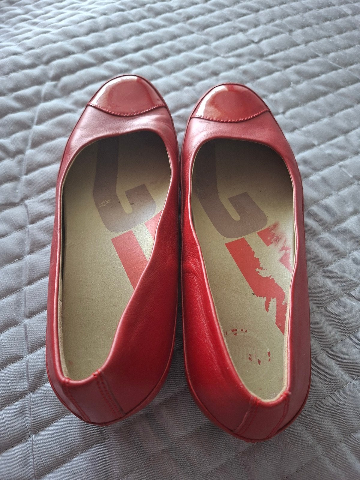 FITFLOP   ROOD BALLERINA'S  41, Zo goed als nieuw, Fitflop, Rood, Ballerina's
