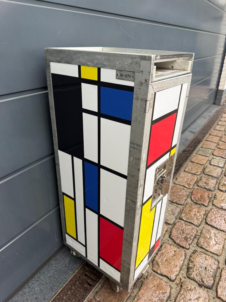 Vliegtuig trolley, Ophalen, Gebruikt