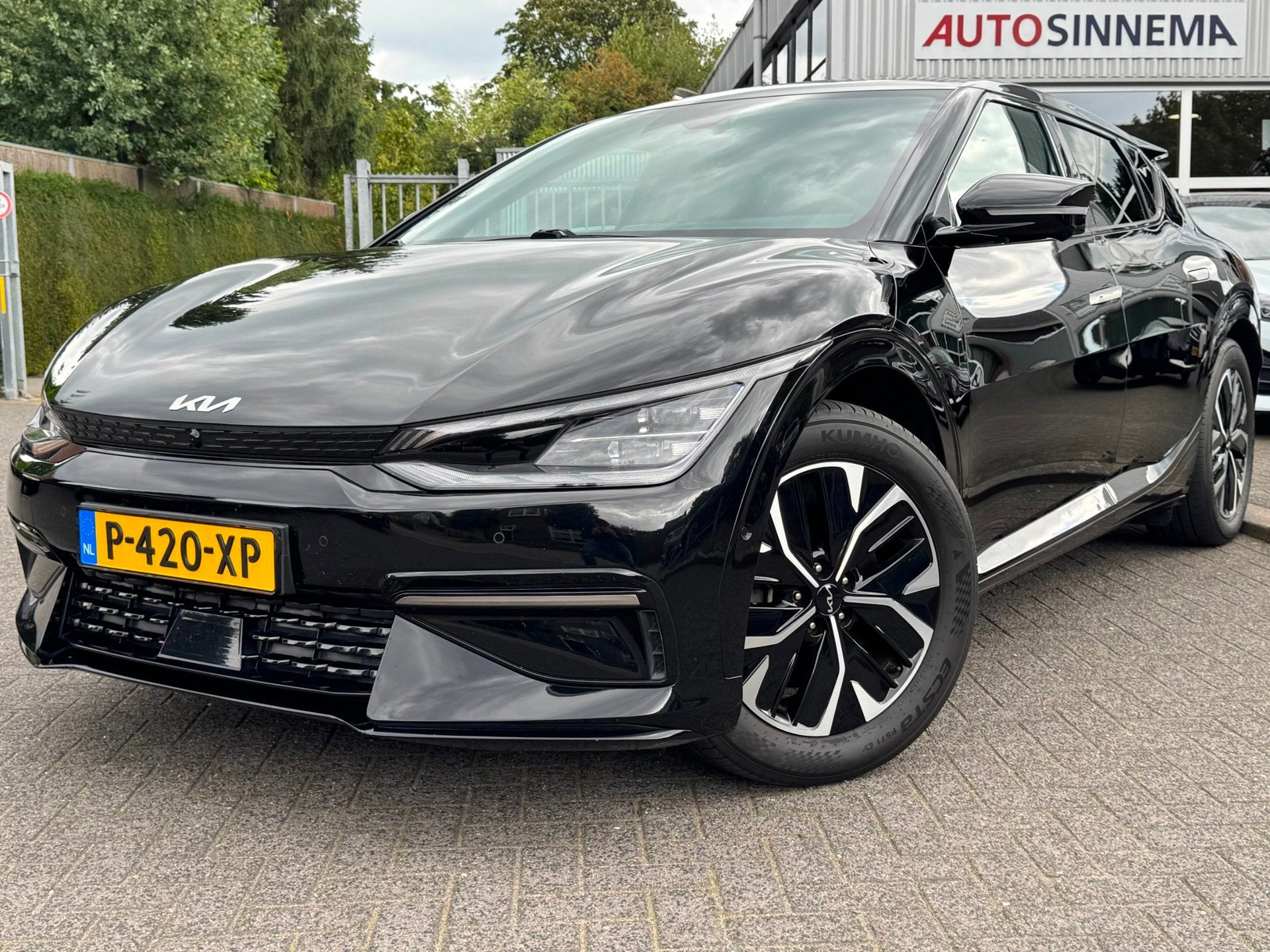 Kia EV6 GT-Line 77.4 kWh | SOH 100% | HUD | Memory | Stoelko, Auto's, Automaat, 228 pk, Achterwielaandrijving, Gebruikt