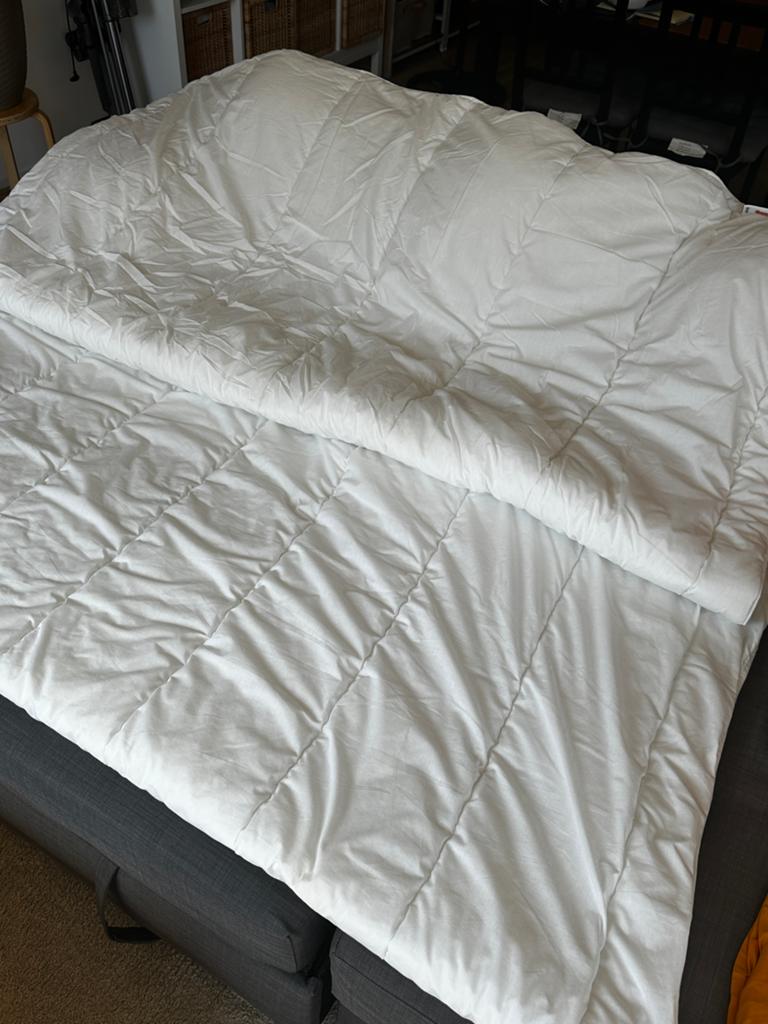 IKEA SMÅSPORRE Dekbed - All Seasons Duvet (2x) 200x200, Ophalen, Wit, Tweepersoons, Deken of Dekbed