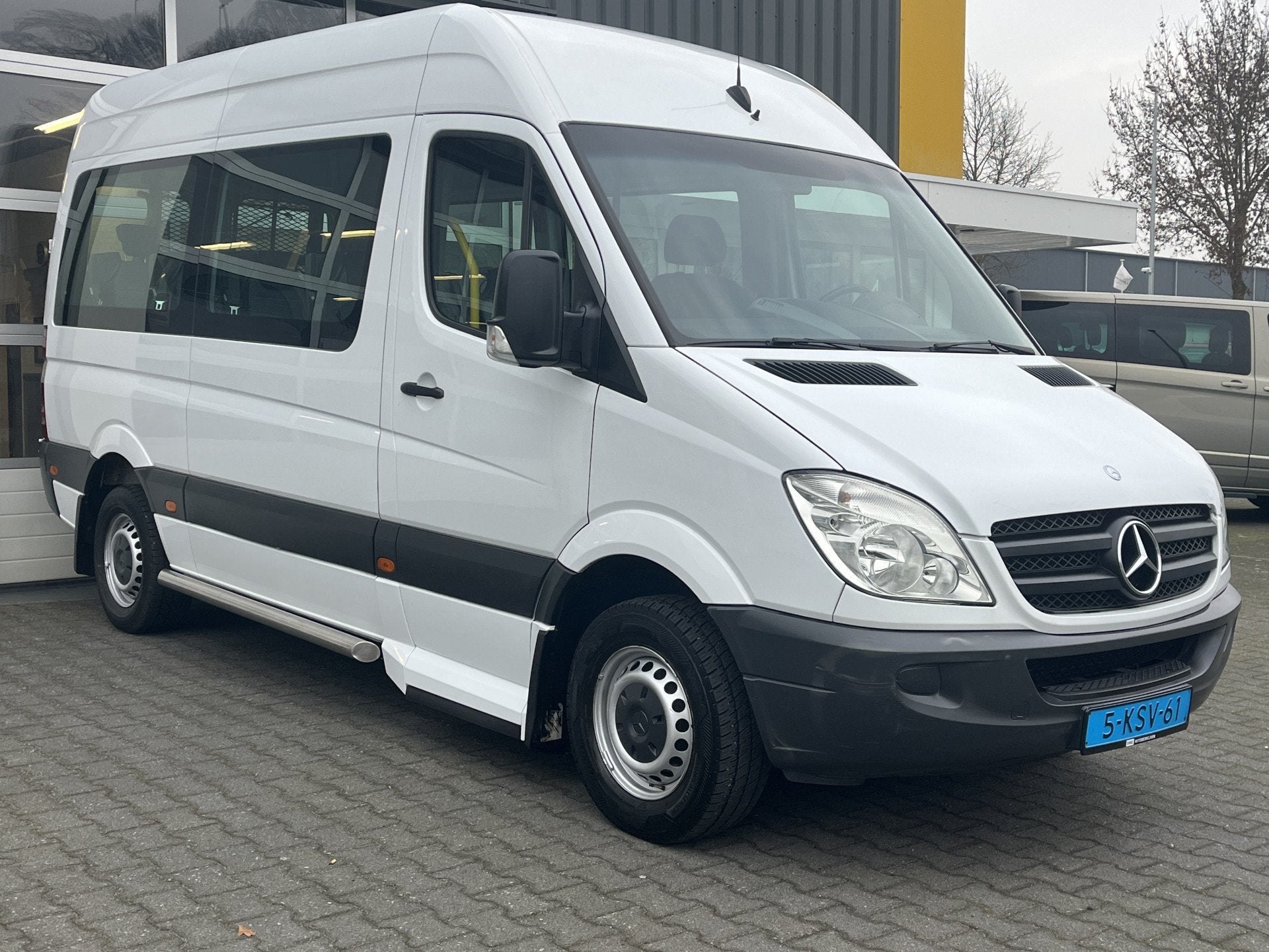 Mercedes-Benz Sprinter Rolstoelbus 9-persoons 313 2.2 CDI 36, Auto's, Euro 5, Gebruikt, 2000 kg, Wit