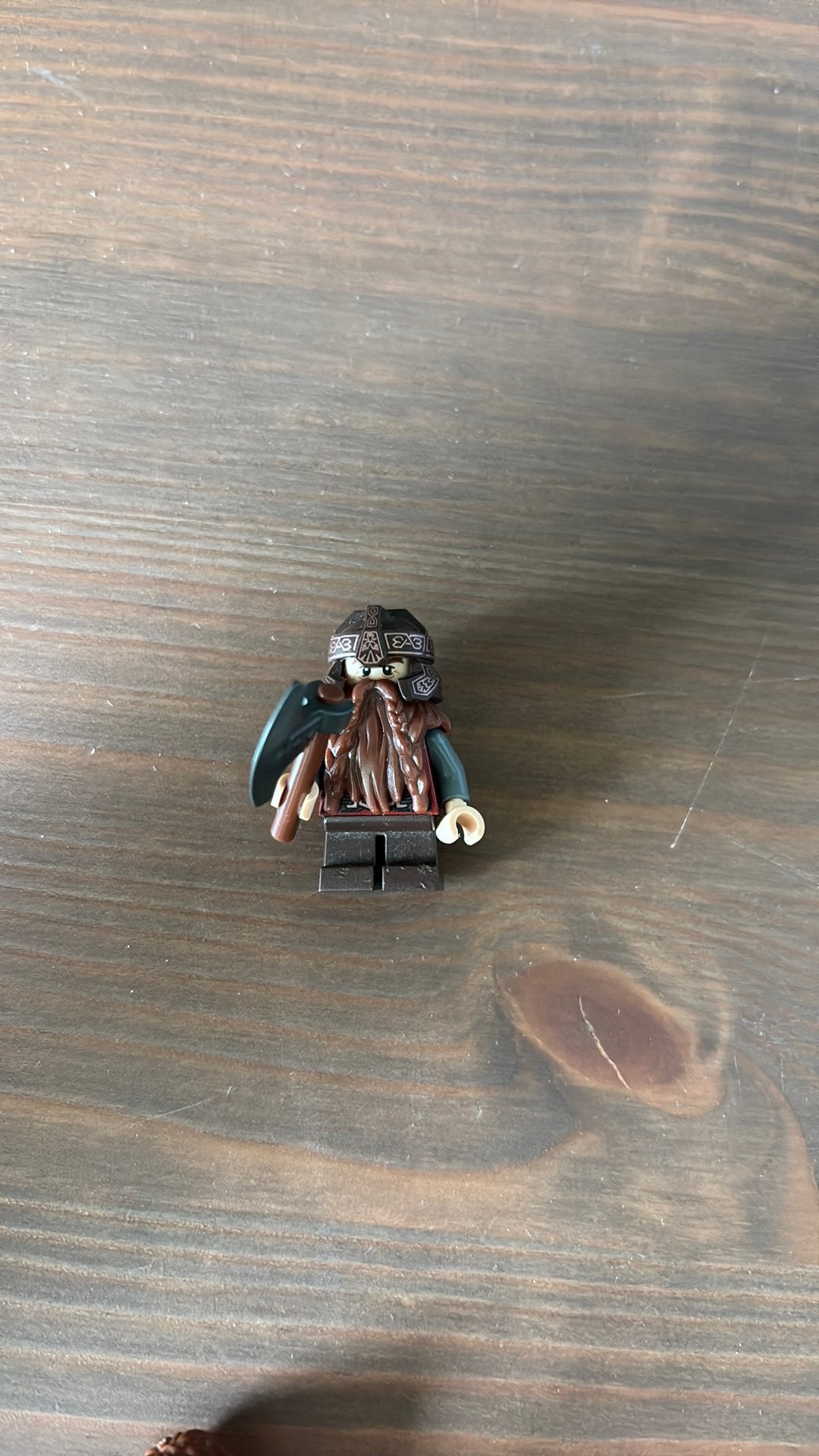 Lego lord of the rings gimli, Ophalen of Verzenden, Zo goed als nieuw, Actiefiguurtje
