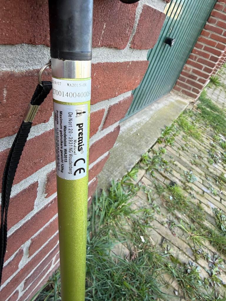 Premis wandelstok, Diversen, Wandelstokken, Ophalen, Verstelbaar, Zo goed als nieuw
