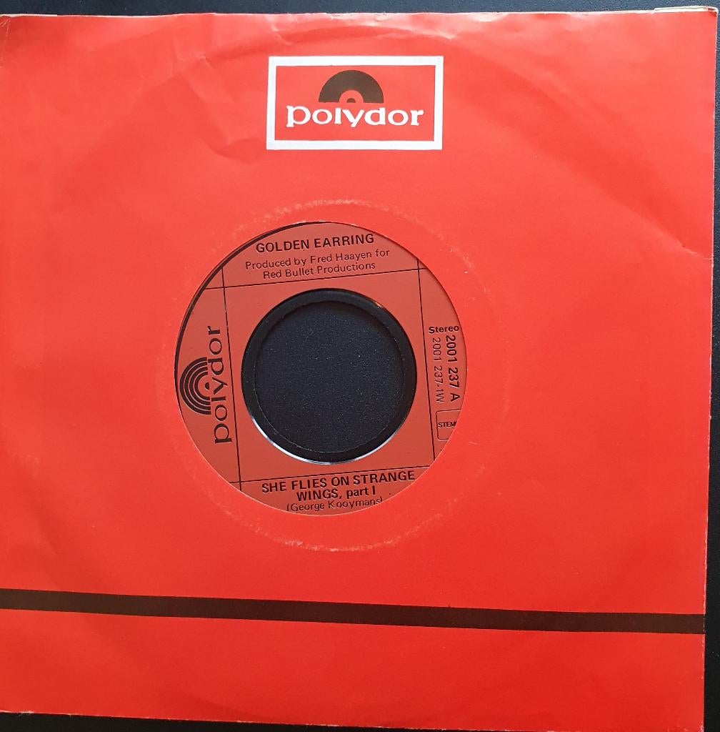 Golden Earring - She Flies On Strange Wings, Gebruikt, 7 inch, Single, Ophalen of Verzenden